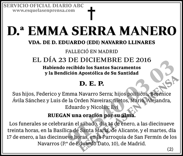 Emma Serra Manero